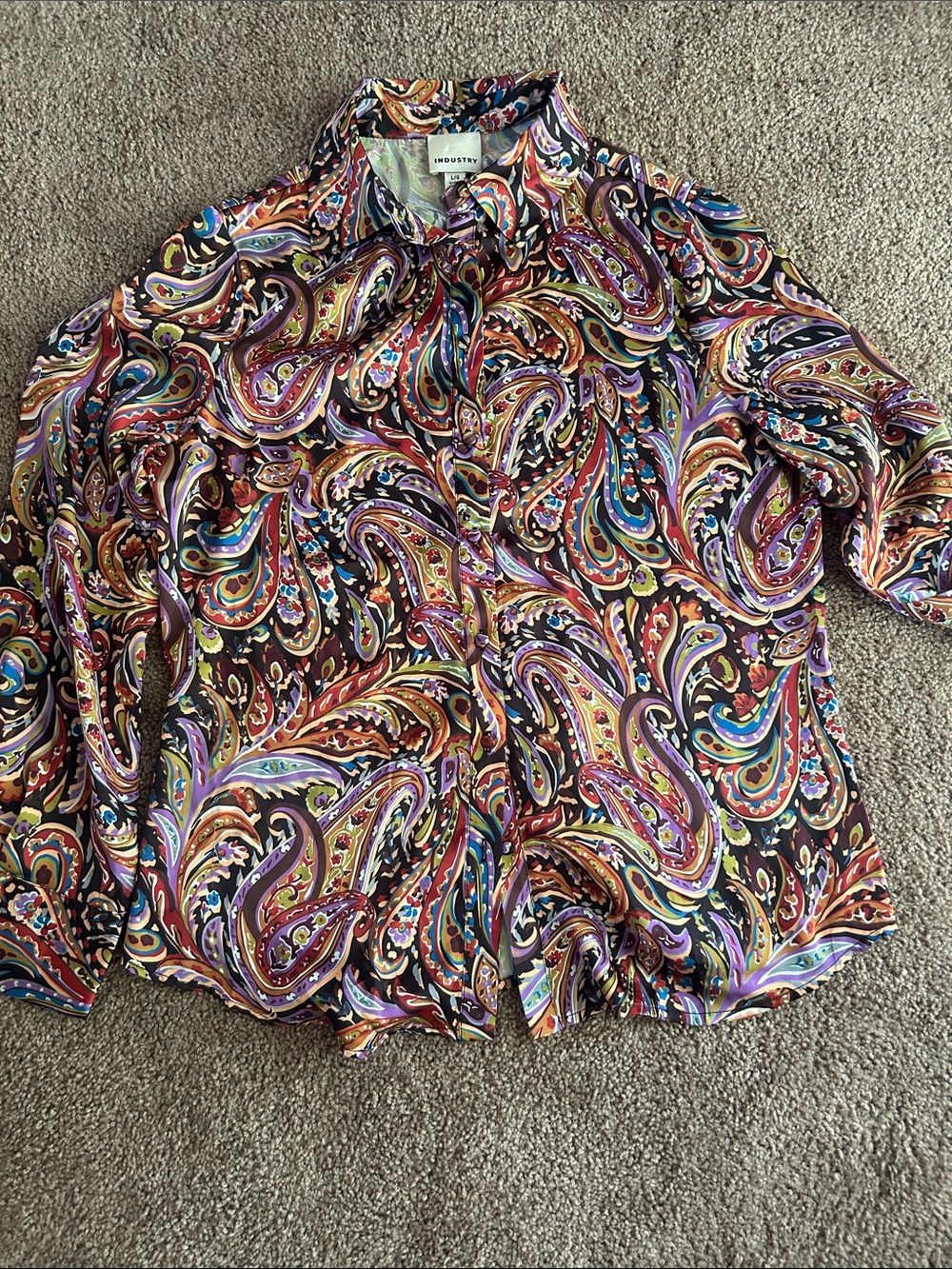 Industry Republic Button-Up Blouse - Multicolor